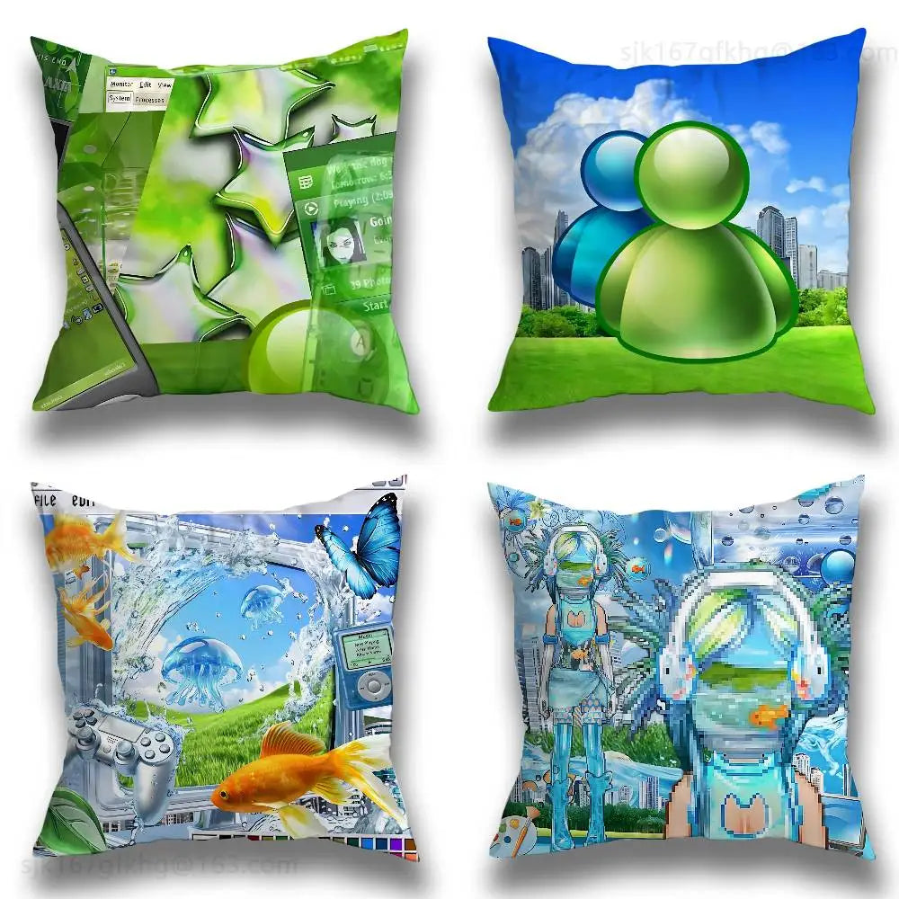 Frutiger Aero Pillow Case