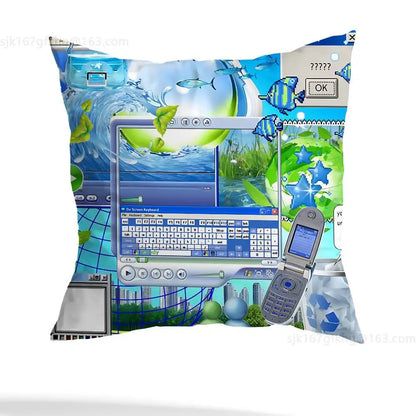 Frutiger Aero Pillow Case